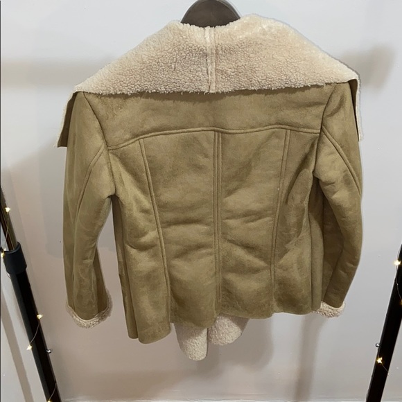 Aéropostale Faux Suede Sherpa Lined Jacket - Picture 4 of 9
